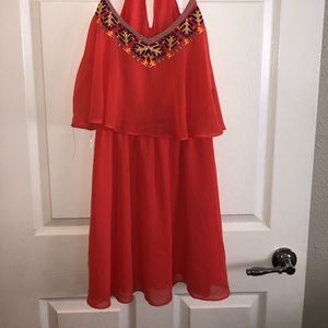 Coral Dress